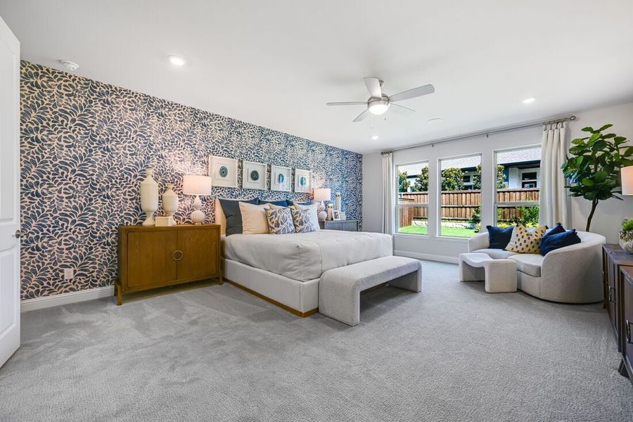 Furnished interior view inside a new home in The Ridge at Northlake, Northlake (Image 3).