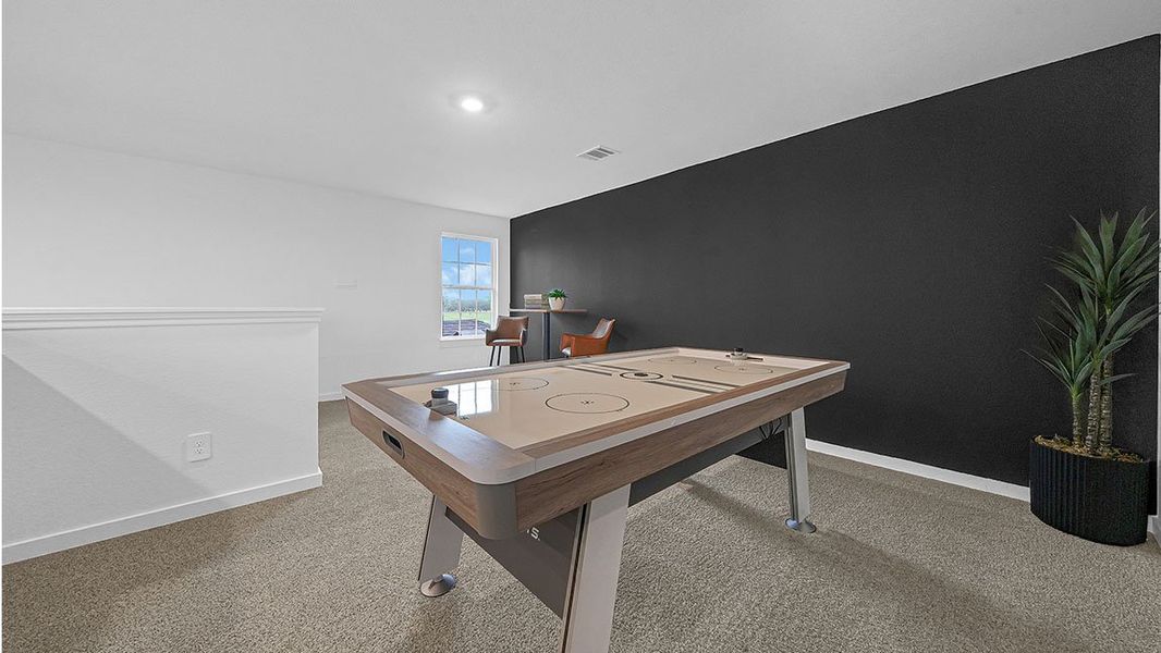 Furnished interior view inside a new home in Evergreen, Rosenberg (Image 14).