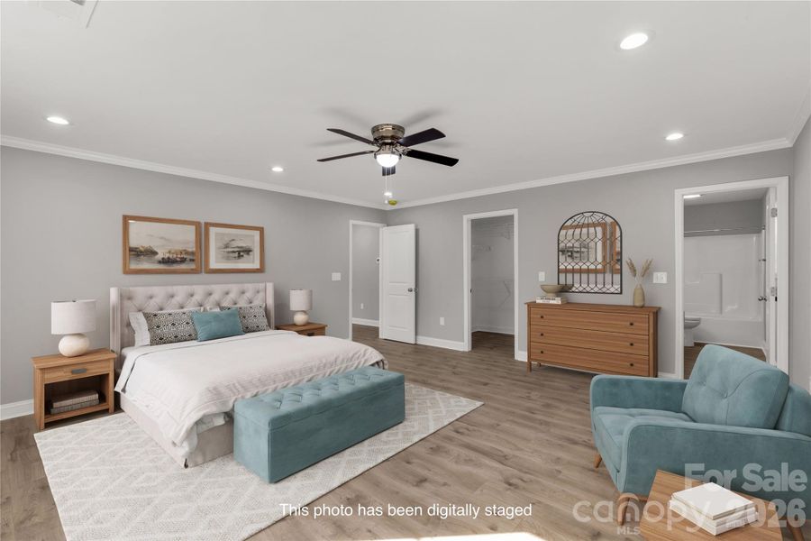 Furnished interior view inside a new home in , Lancaster (Image 13).