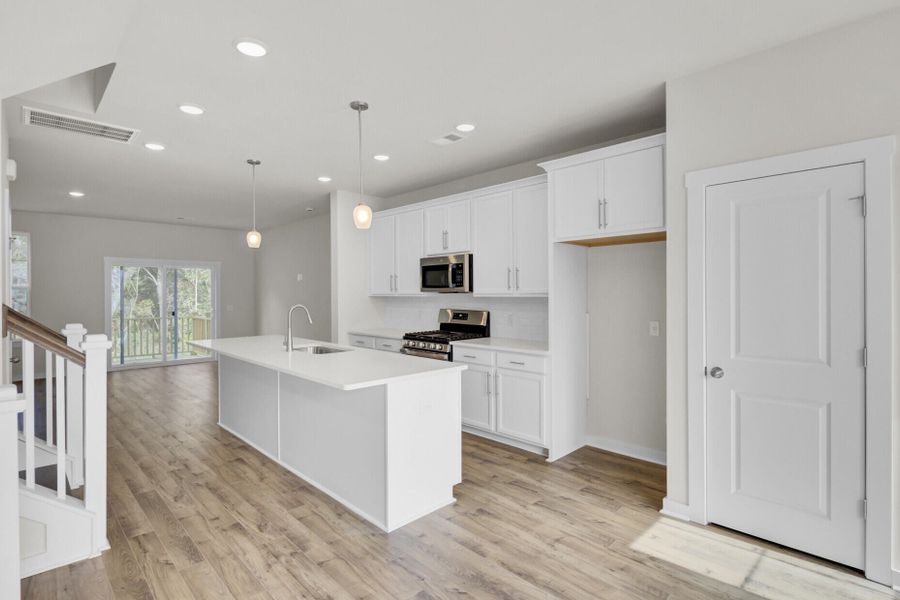 Furnished interior view inside a new home in , Johns Island (Image 17).