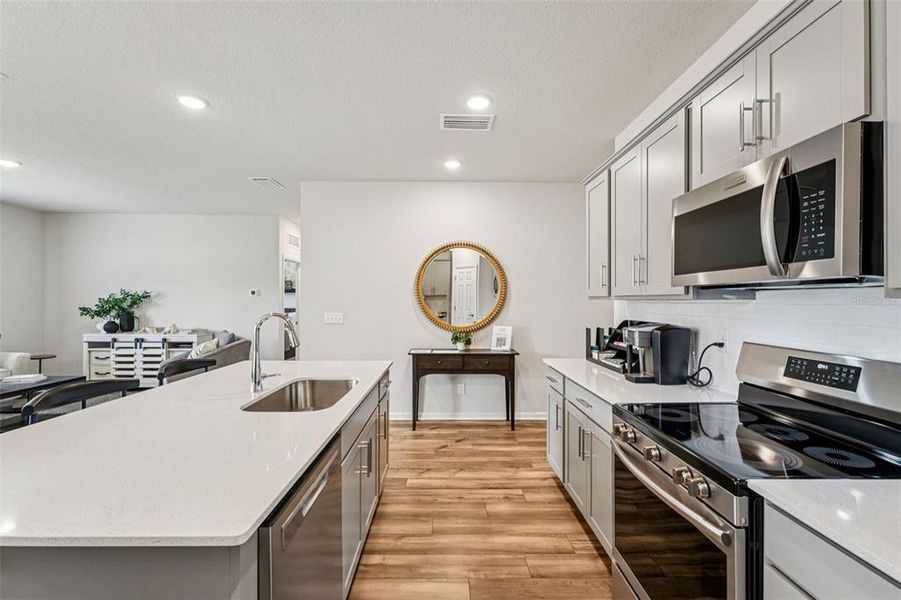 Furnished interior view inside a new home in , Palm Coast (Image 7). Furnished interior view inside a new home in , Palm Coast (Image 7).