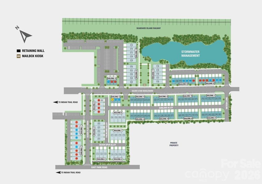 Indian Trail Townhomes Sitemap