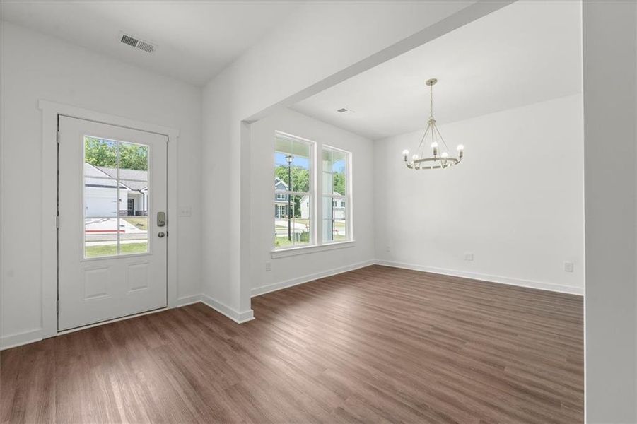 Spacious, unfurnished interior of a new home in Ellington Farms, Statham (Image 23).