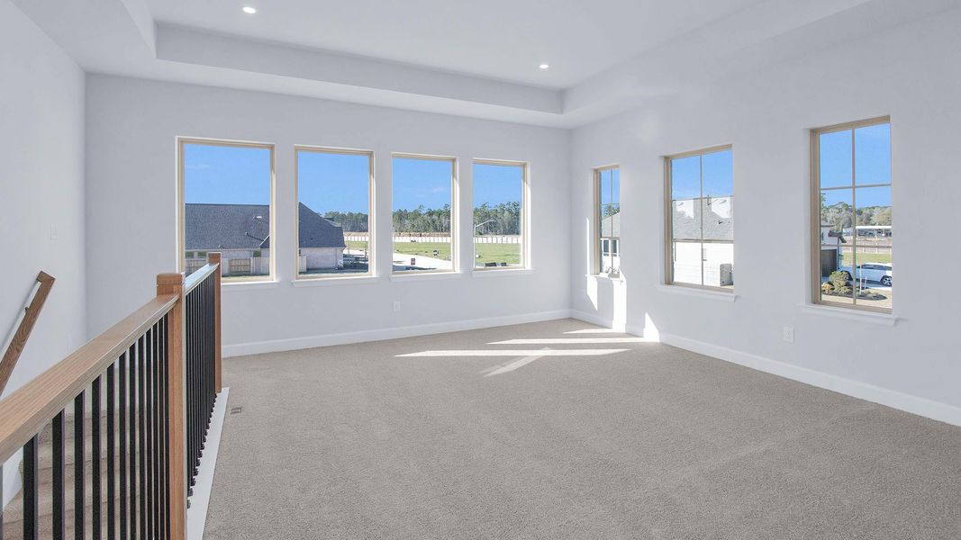 Spacious, unfurnished interior of a new home in Artavia, Conroe (Image 8).