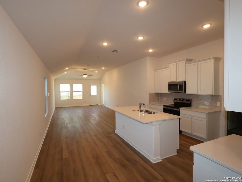 Furnished interior view inside a new home in Paloma Park, Converse (Image 8).