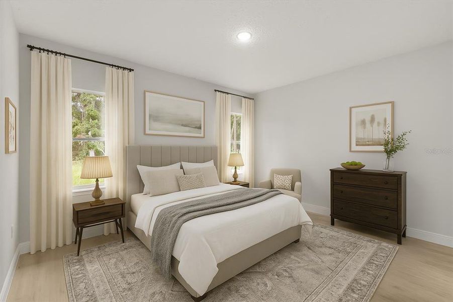 Furnished interior view inside a new home in , Ocala (Image 8).