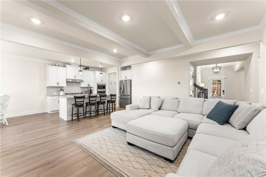 Furnished interior view inside a new home in , Gainesville (Image 40).