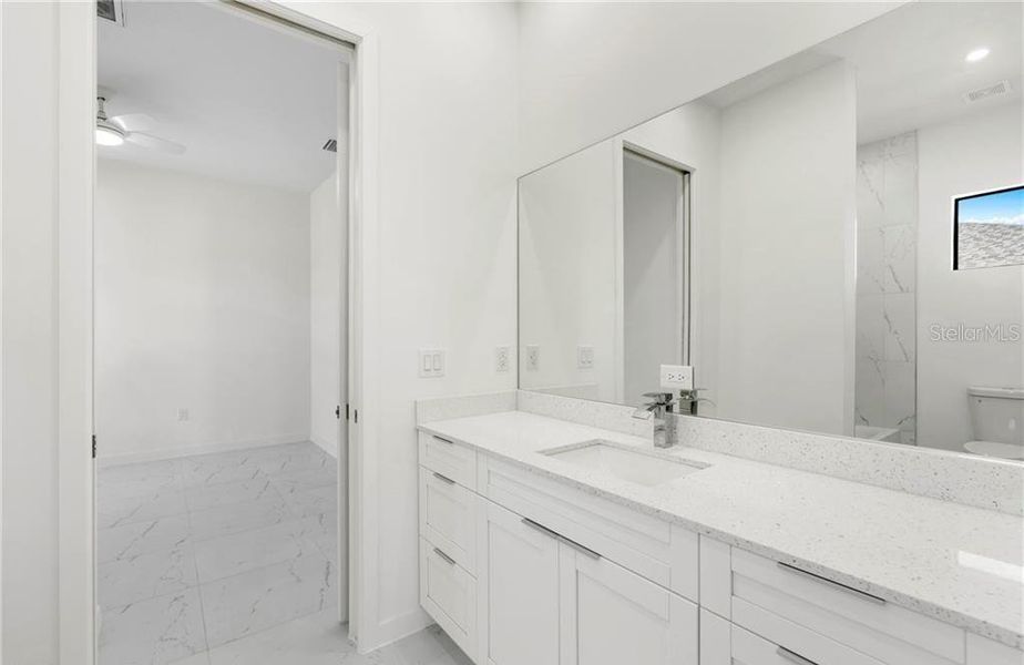 Furnished interior view inside a new home in , Cape Coral (Image 16).