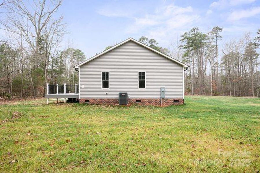 Exterior details and patio area of a home in , Salisbury (Image 16). Exterior details and patio area of a home in , Salisbury (Image 16).