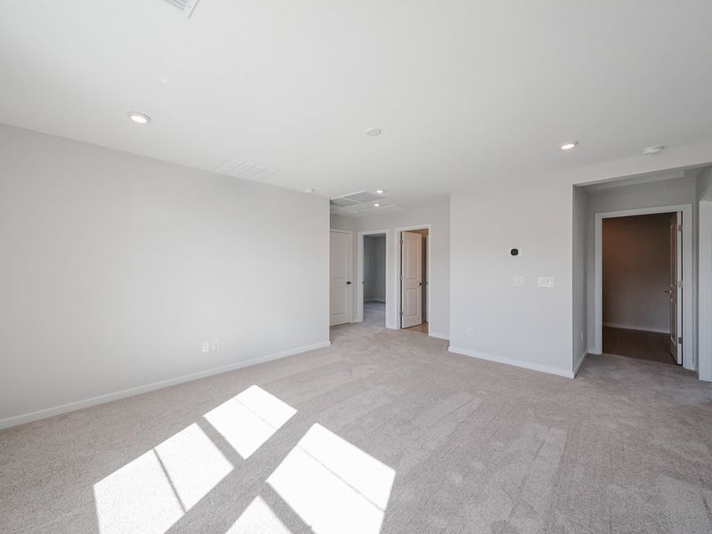 A large empty room.