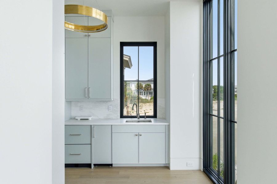 Furnished interior view inside a new home in , Sullivan's Island (Image 13).