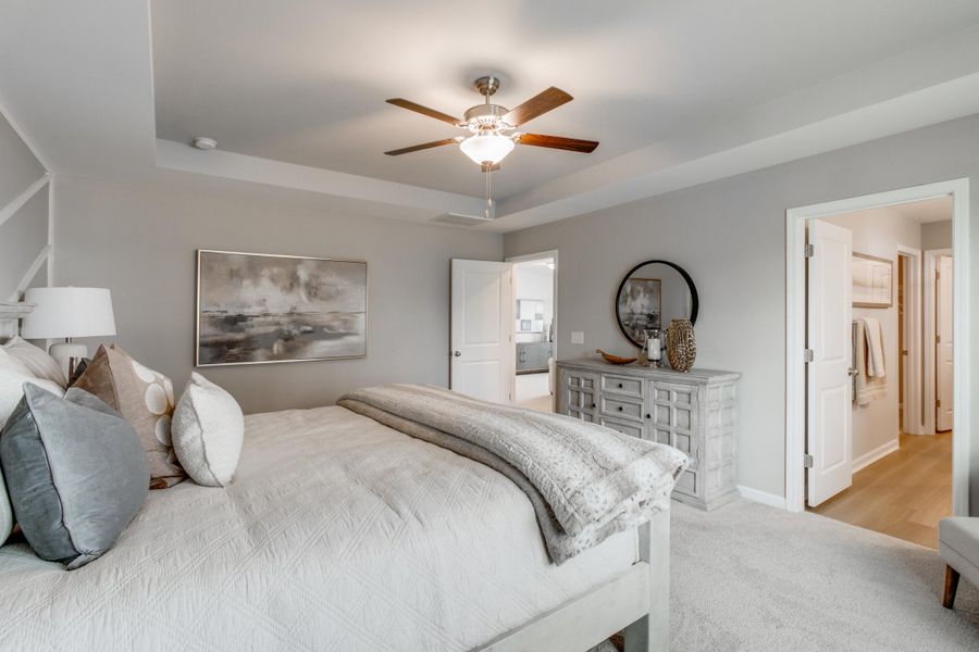 Furnished interior view inside a new home in , Summerville (Image 7). Furnished interior view inside a new home in , Summerville (Image 7).
