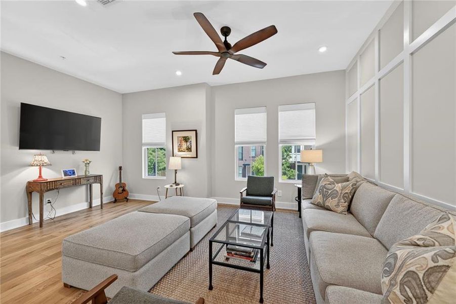 Furnished interior view inside a new home in , Decatur (Image 4).