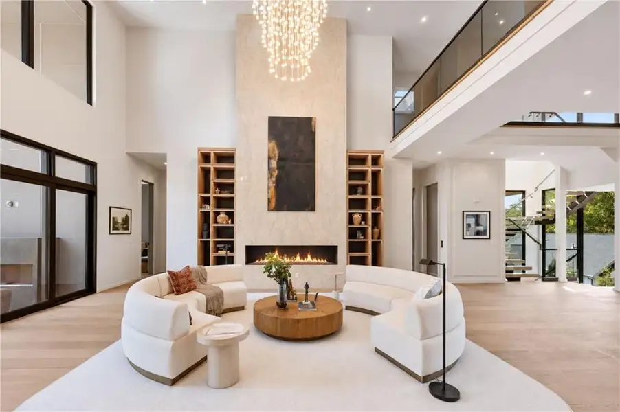 Furnished interior view inside a new home in , Marietta (Image 36).