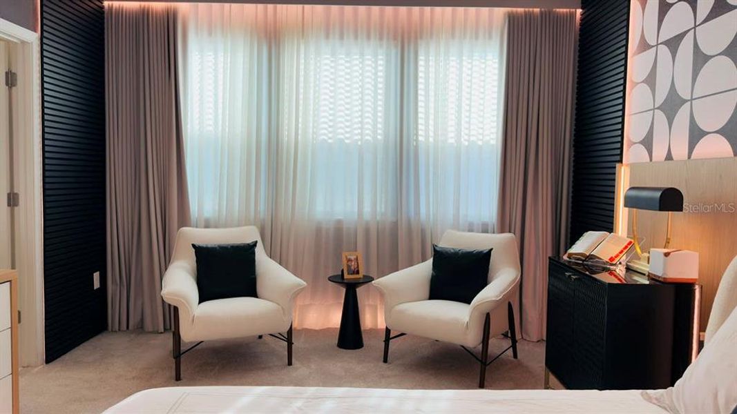 Furnished interior view inside a new home in Harvest at Ovation, Winter Garden (Image 35).
