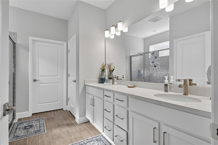 Furnished interior view inside a new home in , Palm Coast (Image 60).