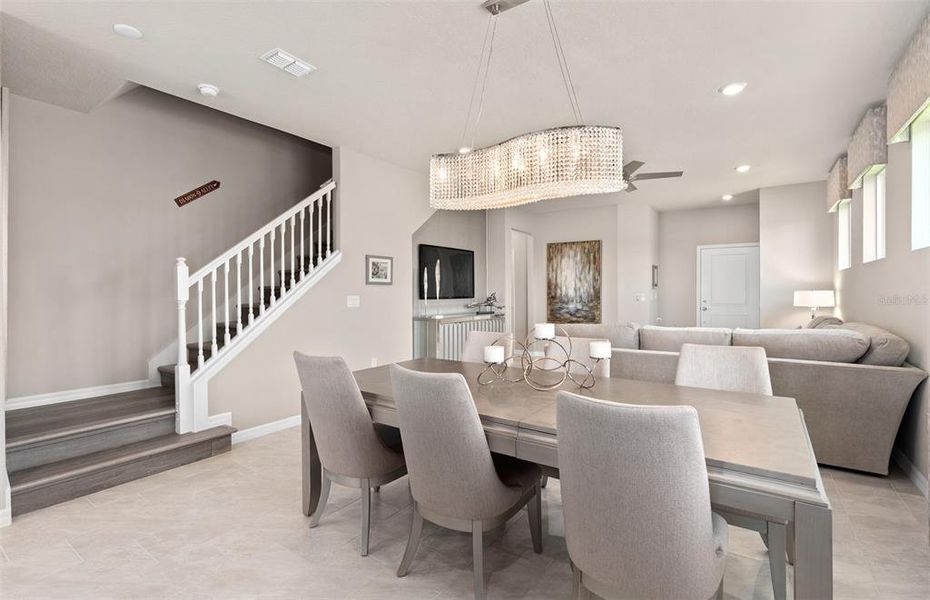 Furnished interior view inside a new home in Windsor Cay Resort, Clermont (Image 20).