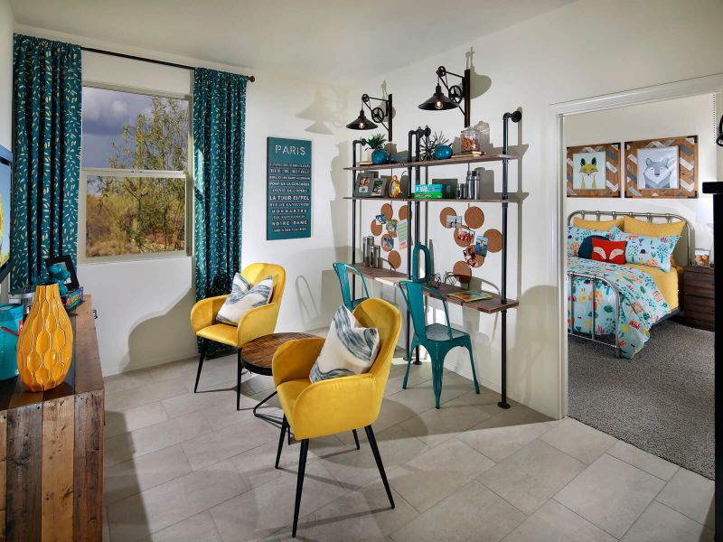 The 2110 floorplan modeled at La Estancia - Arcadia. The 2110 floorplan modeled at La Estancia - Arcadia.