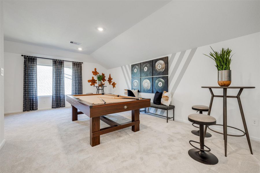 Furnished interior view inside a new home in Anniston, Katy (Image 32).