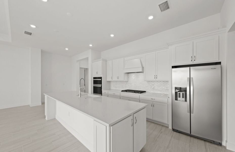 Furnished interior view inside a new home in TerraWalk at Babcock Ranch, Alva (Image 10).