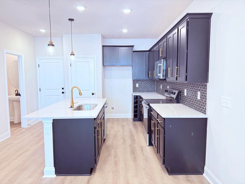 Kitchen featuring AW Collection® Noir