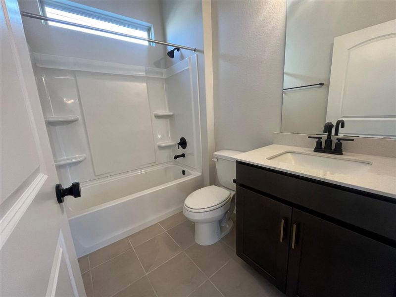 Furnished interior view inside a new home in The Cottages at Lariat, Liberty Hill (Image 10).