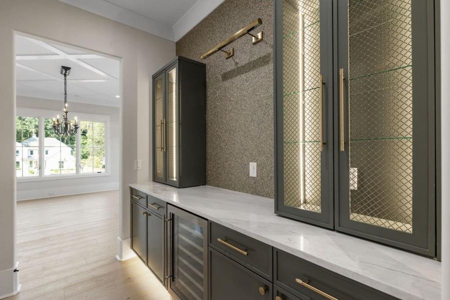 Furnished interior view inside a new home in , Alpharetta (Image 17).