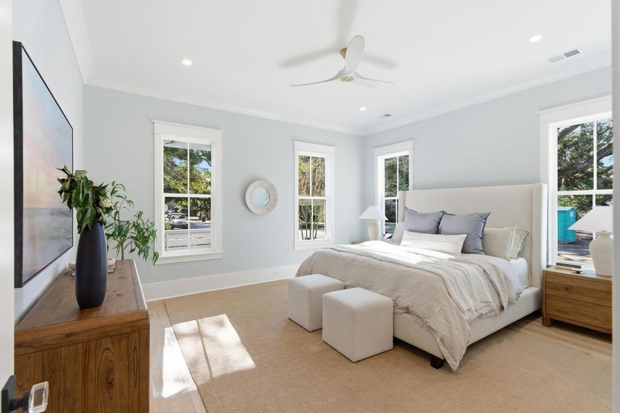 Furnished interior view inside a new home in , Mount Pleasant (Image 30).