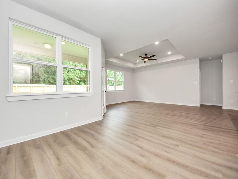 Spacious, unfurnished interior of a new home in Sundance Cove, Crosby (Image 25). Spacious, unfurnished interior of a new home in Sundance Cove, Crosby (Image 25).
