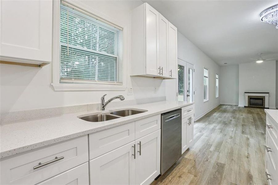 Furnished interior view inside a new home in , Fairburn (Image 4).