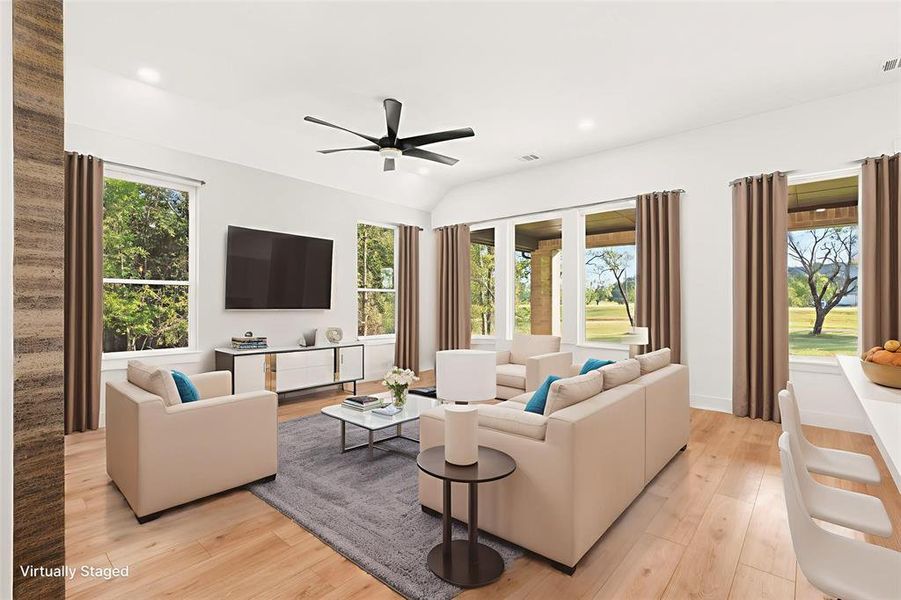 Furnished interior view inside a new home in , Whitney (Image 6). Furnished interior view inside a new home in , Whitney (Image 6).