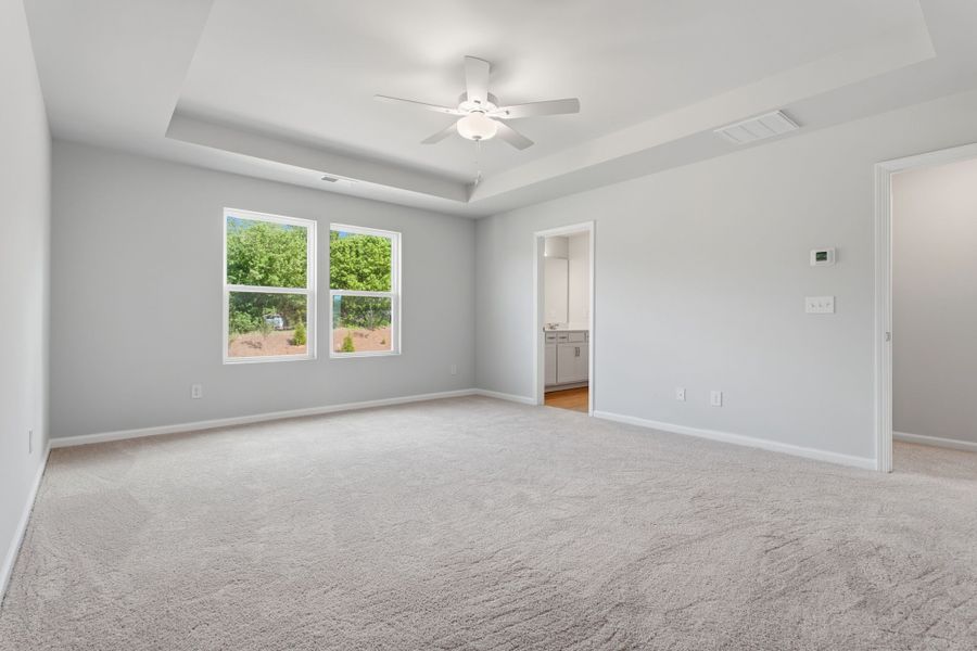 Spacious, unfurnished interior of a new home in Piper Creek, Newton (Image 32). Spacious, unfurnished interior of a new home in Piper Creek, Newton (Image 32).