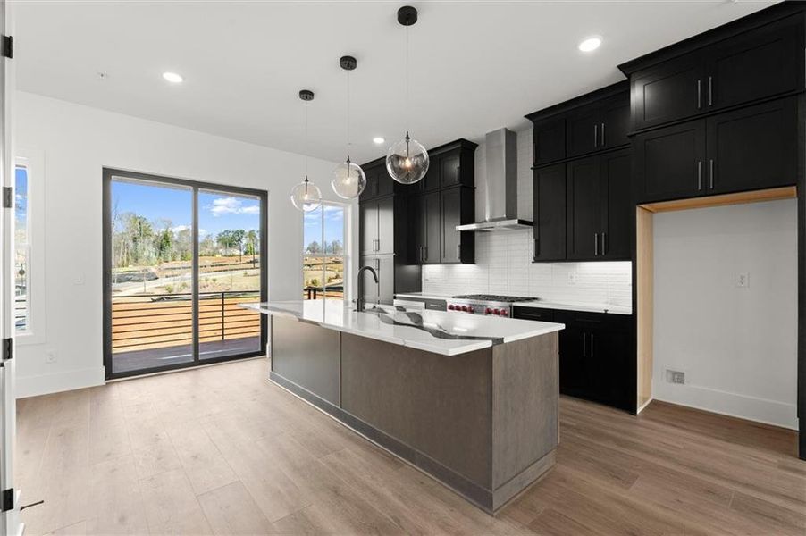 Furnished interior view inside a new home in , Alpharetta (Image 15).