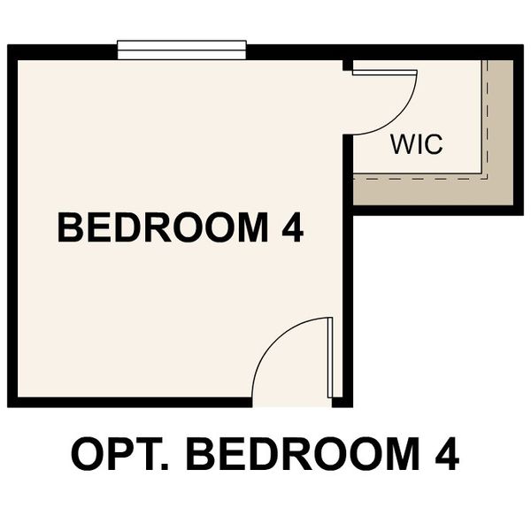 2D floor plan layout of this home in The Overlook at Johnstown Farms, Johnstown, CO (Image 5).