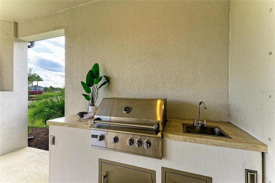 Exterior details and patio area of a home in , Sarasota (Image 26). Exterior details and patio area of a home in , Sarasota (Image 26).