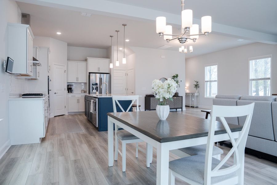 Furnished interior view inside a new home in Park's Edge at Carolina Bay, Charleston (Image 47). Furnished interior view inside a new home in Park's Edge at Carolina Bay, Charleston (Image 47).