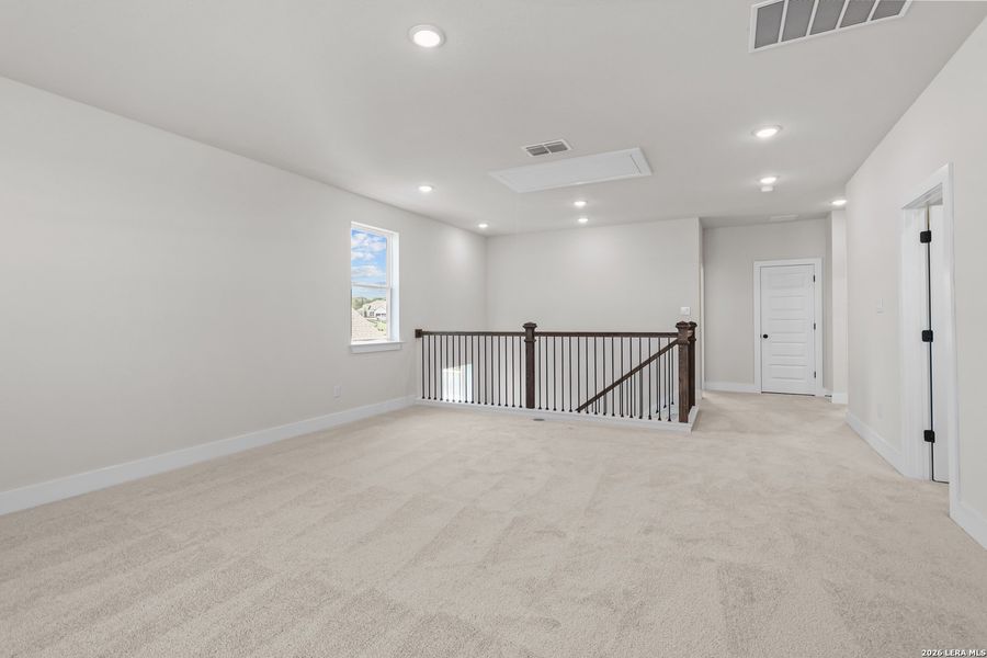 Spacious, unfurnished interior of a new home in Homestead, Schertz (Image 45). Spacious, unfurnished interior of a new home in Homestead, Schertz (Image 45).