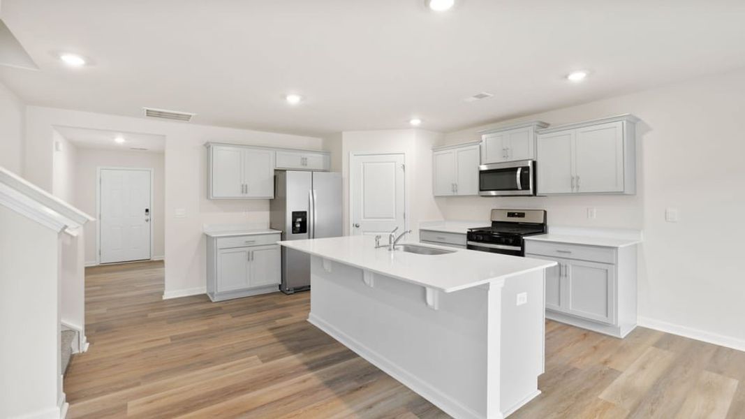 Furnished interior view inside a new home in Bentley Park, Greenwood (Image 6). Furnished interior view inside a new home in Bentley Park, Greenwood (Image 6).