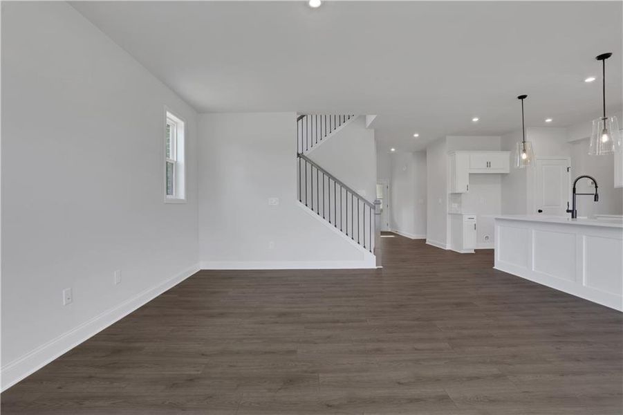 Spacious, unfurnished interior of a new home in Easton Walk, Lawrenceville (Image 29).