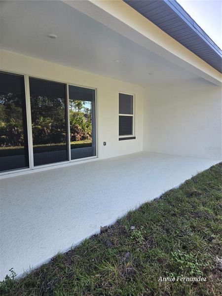 Back lanai Back lanai