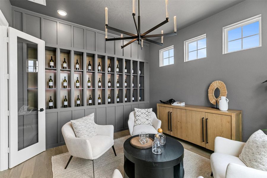 Furnished interior view inside a new home in Beamer Villas, Friendswood (Image 17).