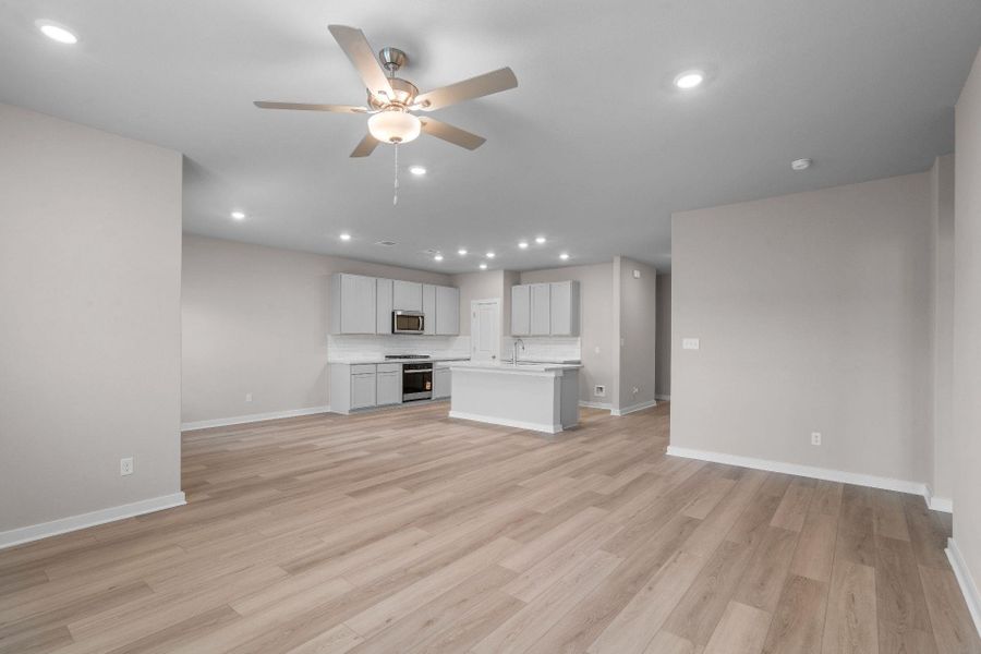 From Family Room to Open Concept Kitchen