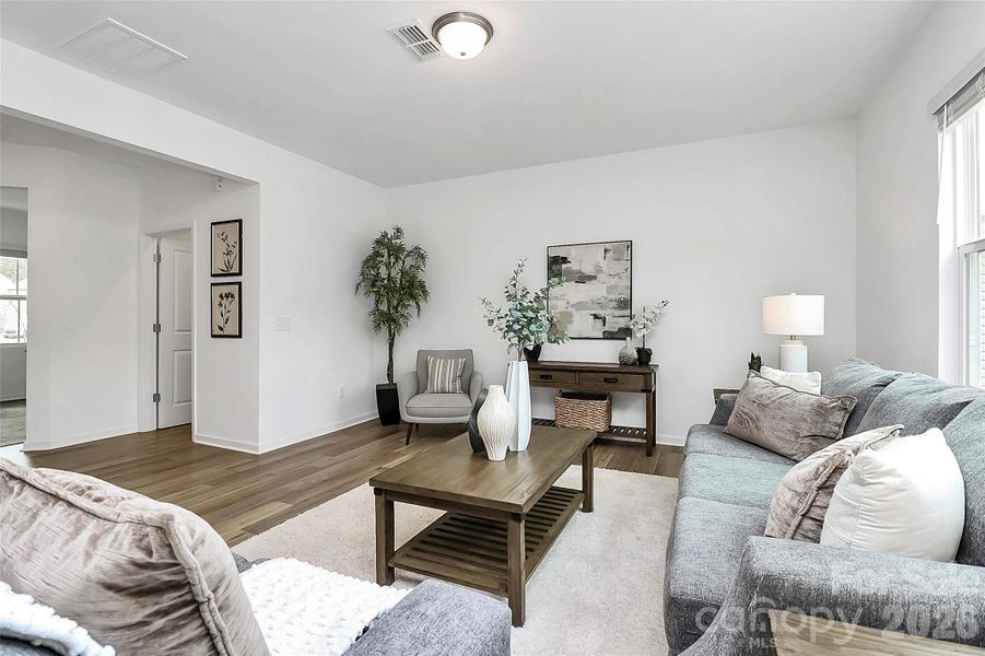 Furnished interior view inside a new home in Sunbriar, Charlotte (Image 6).