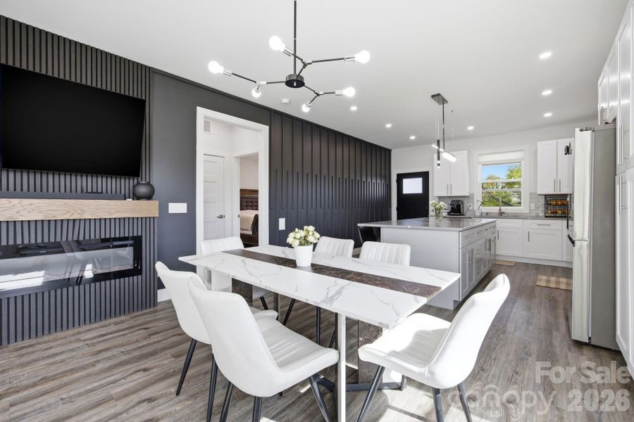 Furnished interior view inside a new home in , Canton (Image 28).