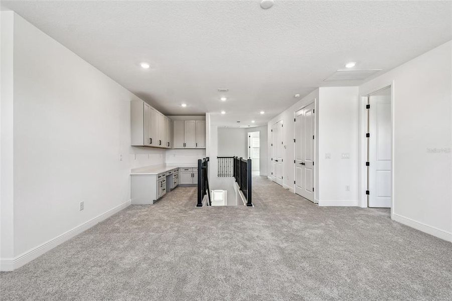 Spacious, unfurnished interior of a new home in Creeks Edge at Twin Rivers, Parrish (Image 62).