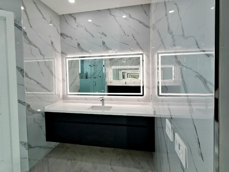 Furnished interior view inside a new home in , Davie (Image 29).