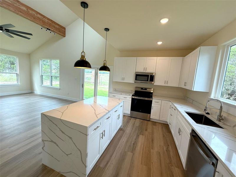 Furnished interior view inside a new home in , Granbury (Image 9). Furnished interior view inside a new home in , Granbury (Image 9).
