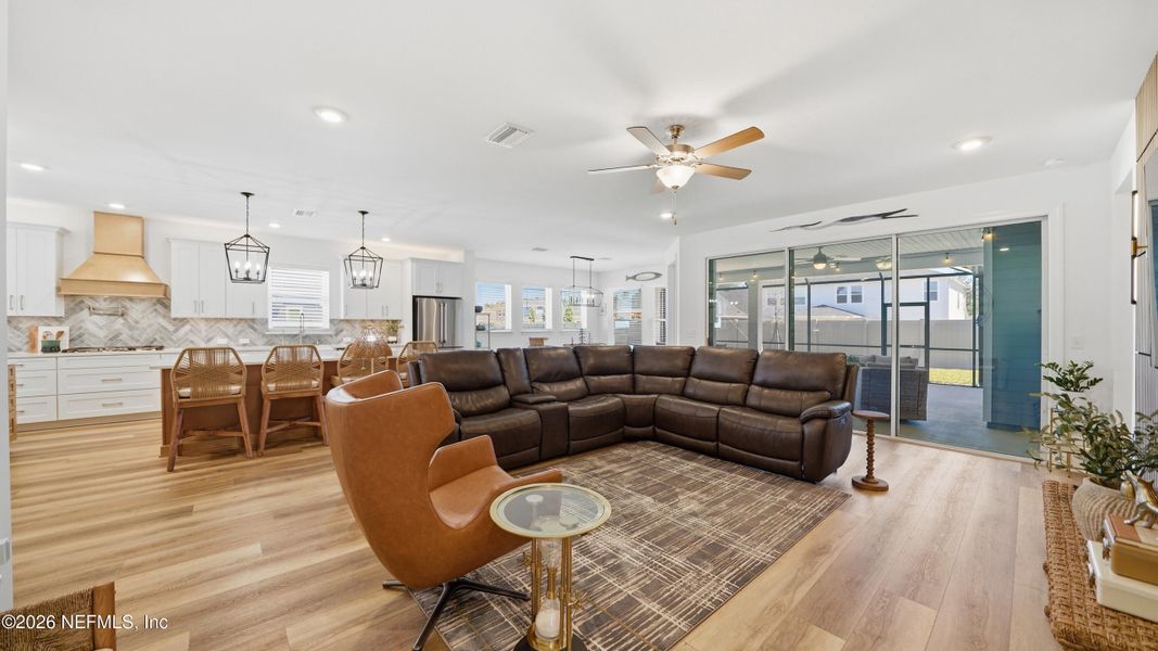 Furnished interior view inside a new home in Shearwater, St. Augustine (Image 35).