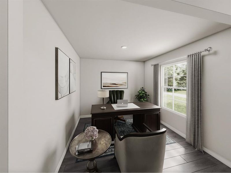 Furnished interior view inside a new home in Victory Estates, Mabank (Image 6).