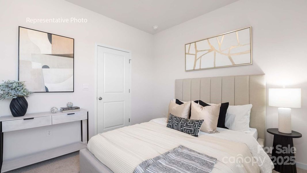 Furnished interior view inside a new home in Clark Creek Landing, Lincolnton (Image 15).